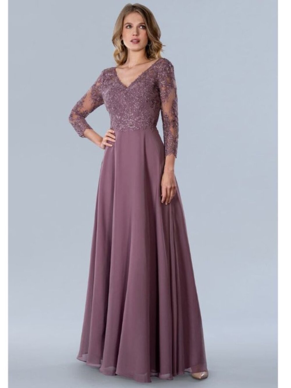 Clearance Mauve Size 18 Mother of the Bride Dress by Stella Couture 23365